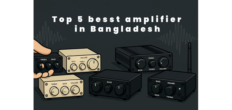 Buy Bangladesh’s Top 5 Amplifiers — Exclusively by Voltech Electronics
